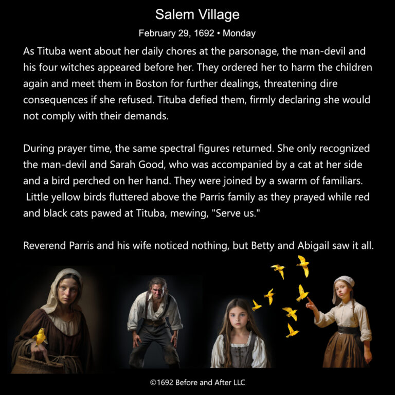 Salem Witch Trials On February 29, 1692 (Leap Year)
