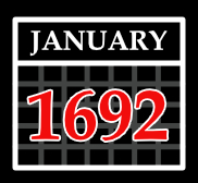 JANUARY 1692