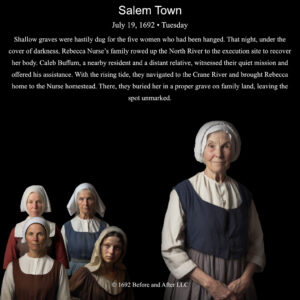 The Salem Witch Trials On this day, July 19, 1692