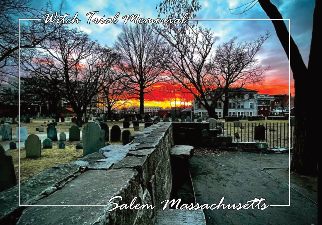 The Witch Trial Memorial. Salem Witch Trials tour