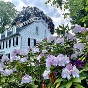 Ropes Mansion in Bloom