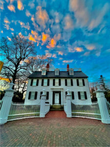 The Ropes Mansion at Golden Hour