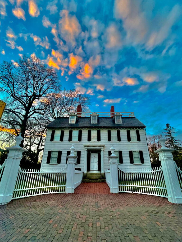 The Ropes Mansion at Golden Hour