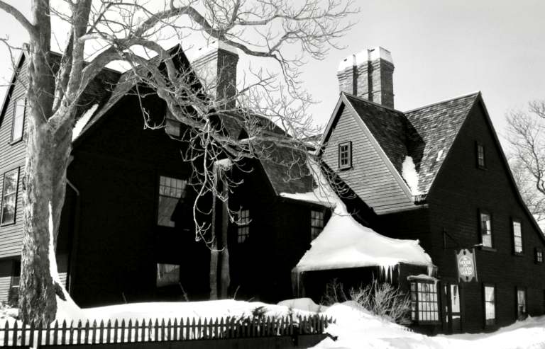 Winter at the House of Seven Gables