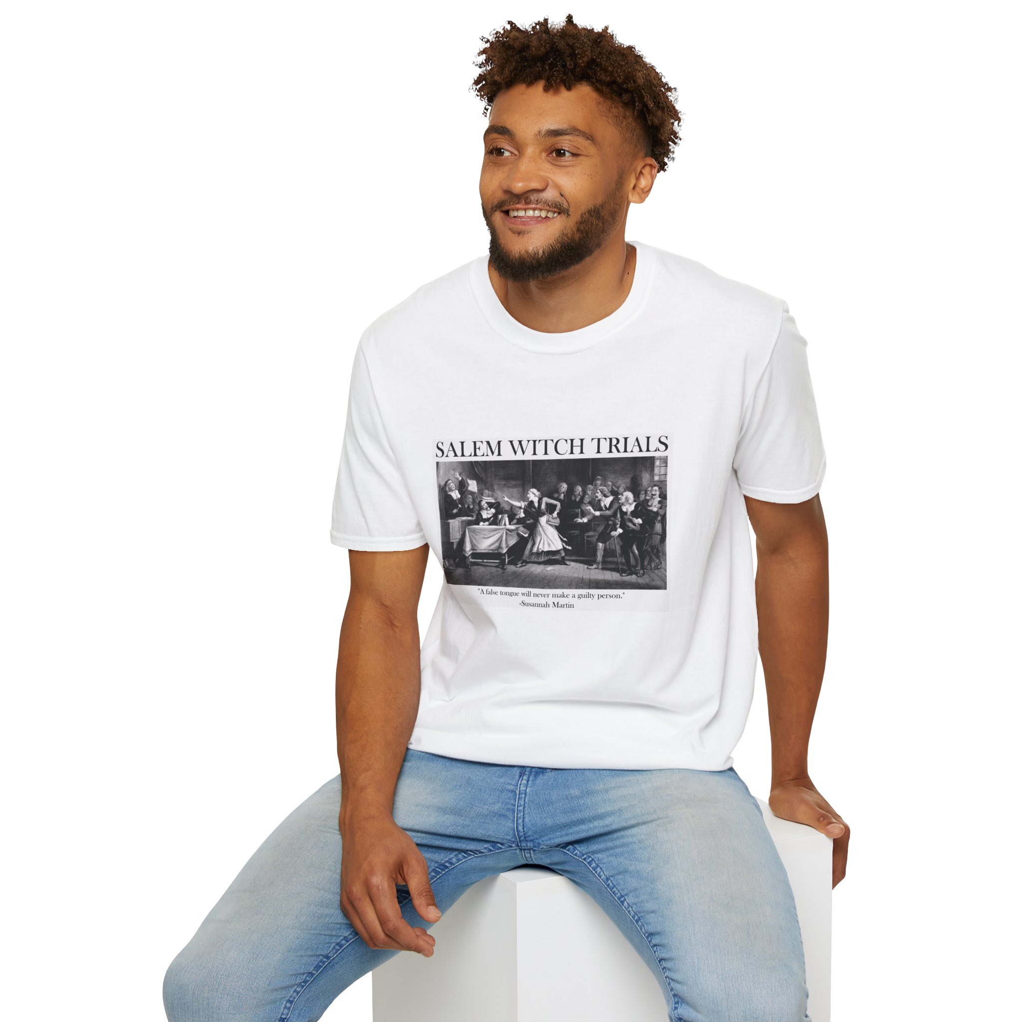 Salem Witch Trials Vintage T-Shirt — Susannah Martin 3 Salem Witch Trials Vintage T-Shirt — Susannah Martin - Image 3