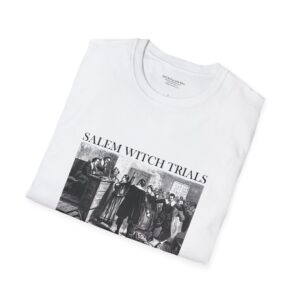 Salem Witch Trials Vintage Graphic T-Shirt — Historical Illustration Tee