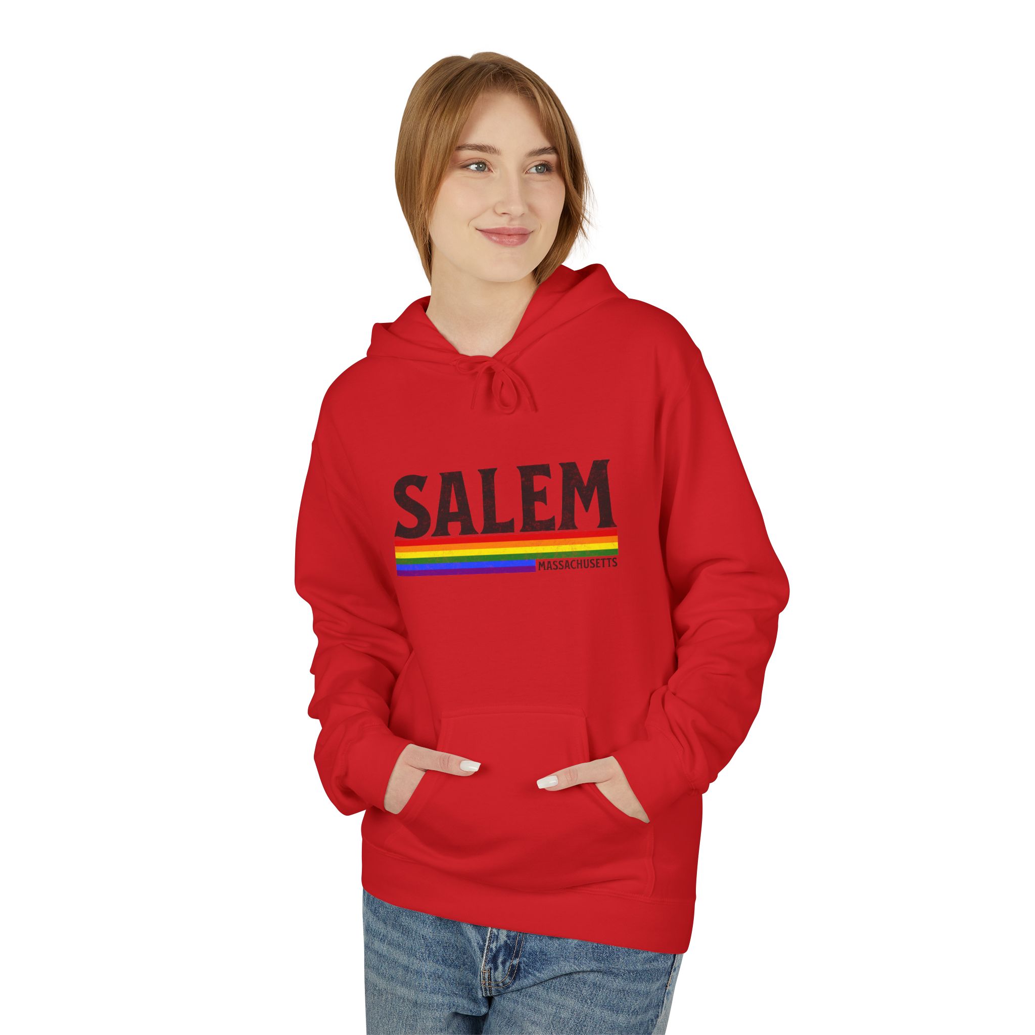 Salem Rainbow Hoodie — LGBTQ+ Pride Salem Graphic Pullover 14 Salem Rainbow Hoodie — LGBTQ+ Pride Salem Graphic Pullover - Image 14