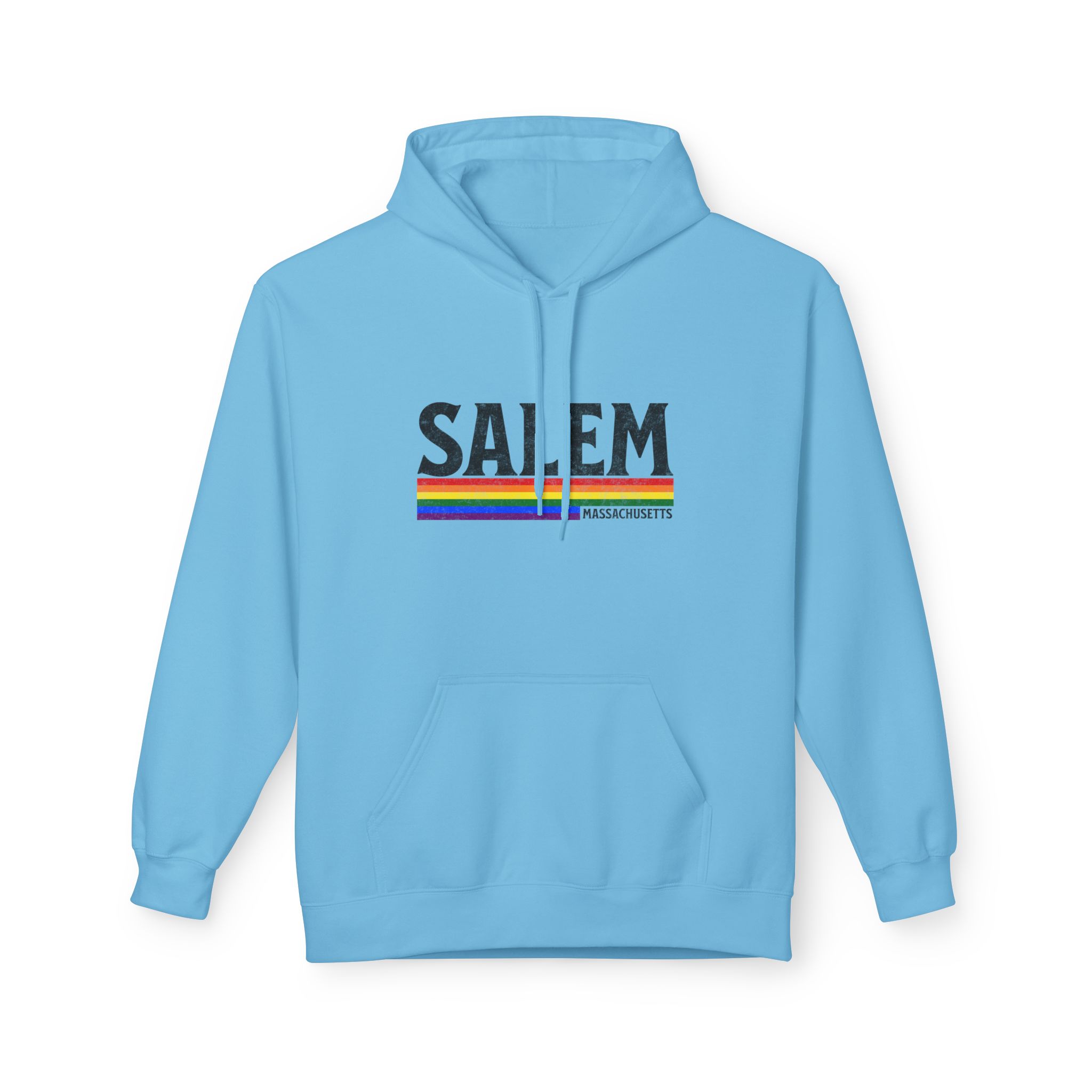 Salem Rainbow Hoodie — LGBTQ+ Pride Salem Graphic Pullover 9 Salem Rainbow Hoodie — LGBTQ+ Pride Salem Graphic Pullover - Image 9