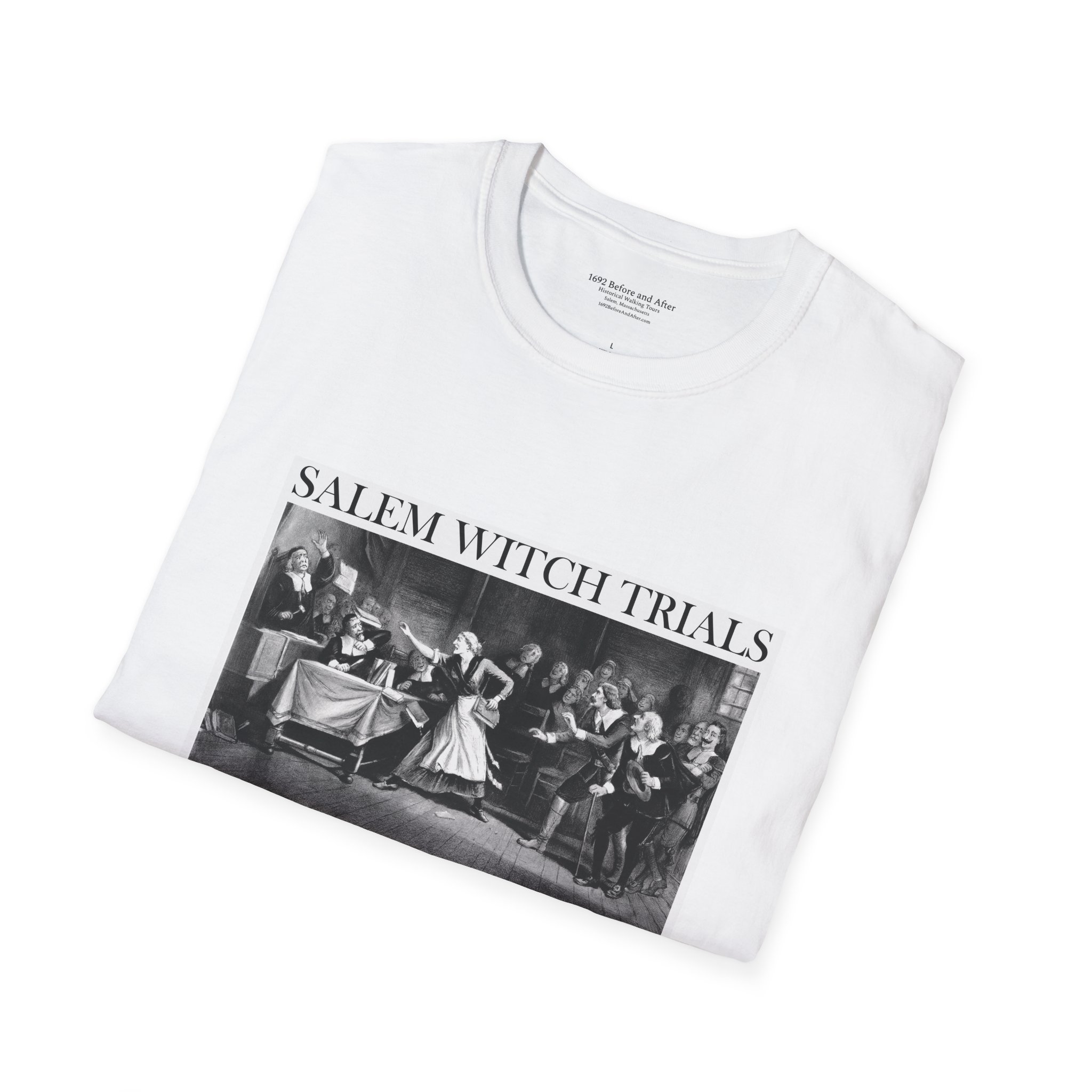 Salem Witch Trials Vintage T-Shirt — Susannah Martin 2 Salem Witch Trials Vintage T-Shirt — Susannah Martin - Image 2