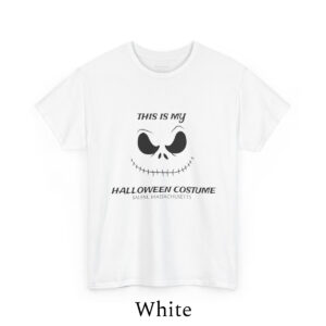 Halloween Costume Tee — “This Is My Halloween Costume” Jack-o’-Lantern Face T-Shirt