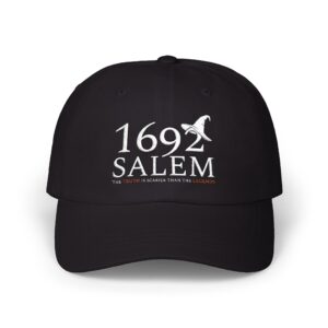 Salem 1692 Dad Cap — Witch History Baseball Hat