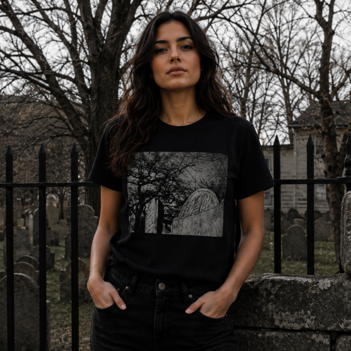Historic Salem Gravestone T-Shirt