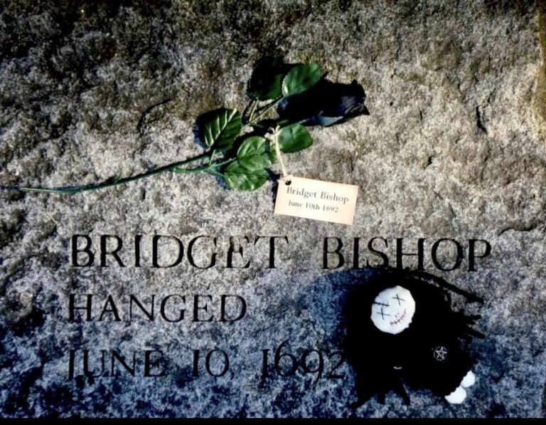 Bridget Bishop witch trials walking tour