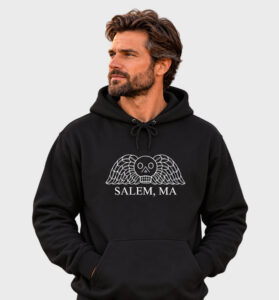 Bearded Man in Salem Hoodie 2