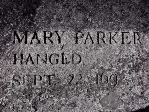 Mary Parker Salem Witch Trials